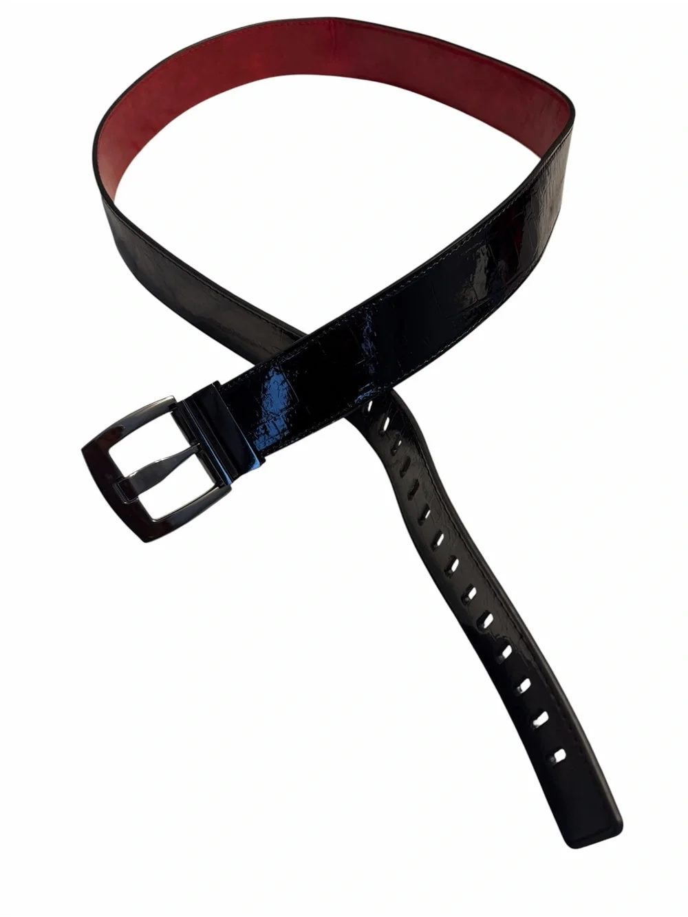 Three belts for one! Slim women’s orange belt and two designed black belts! XL